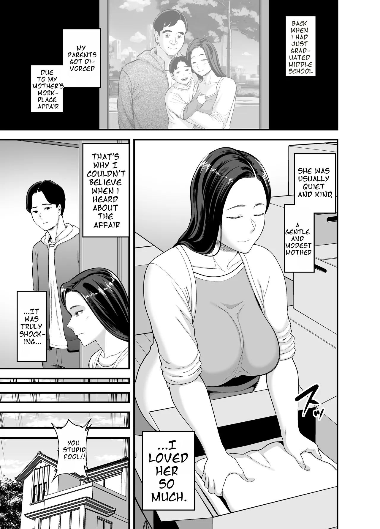 Hentai Manga Comic-My Mother's love affair-Read-2